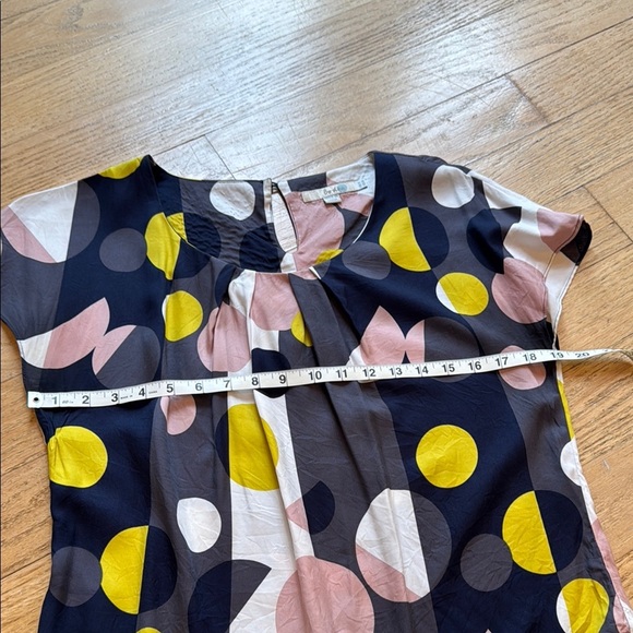 Boden Multicolor Geometric Blouse - Picture 4 of 10